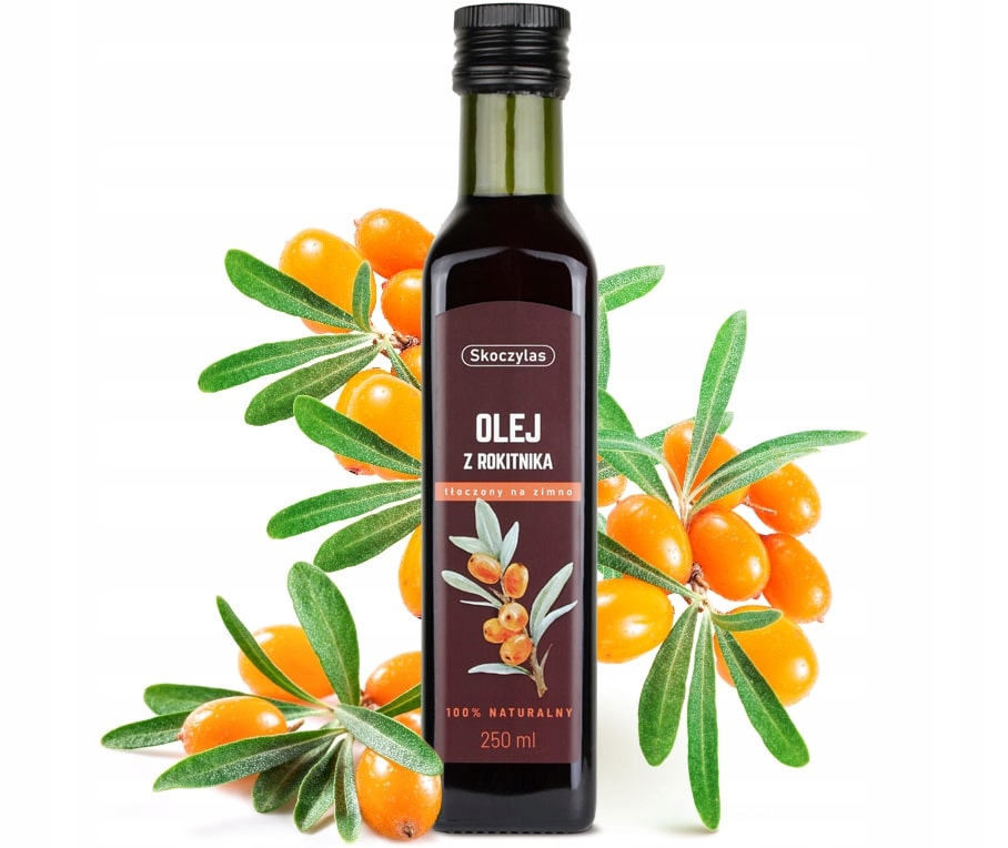 Olej z rokitnika 250 ml – Naturalna pielęgnacja i zdrowie