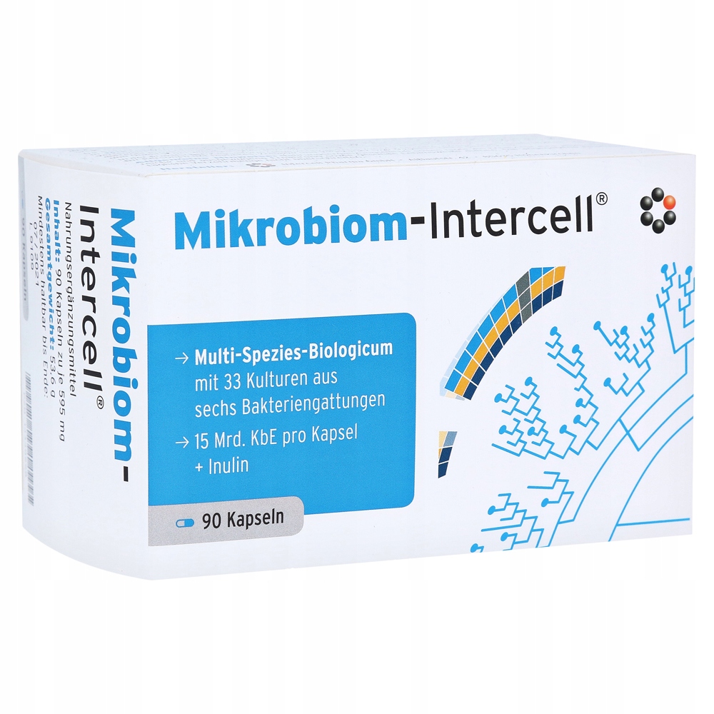 INTERCELL PHARMA Mikrobiom-Intercell – Probiotyk dla zdrowia jelit