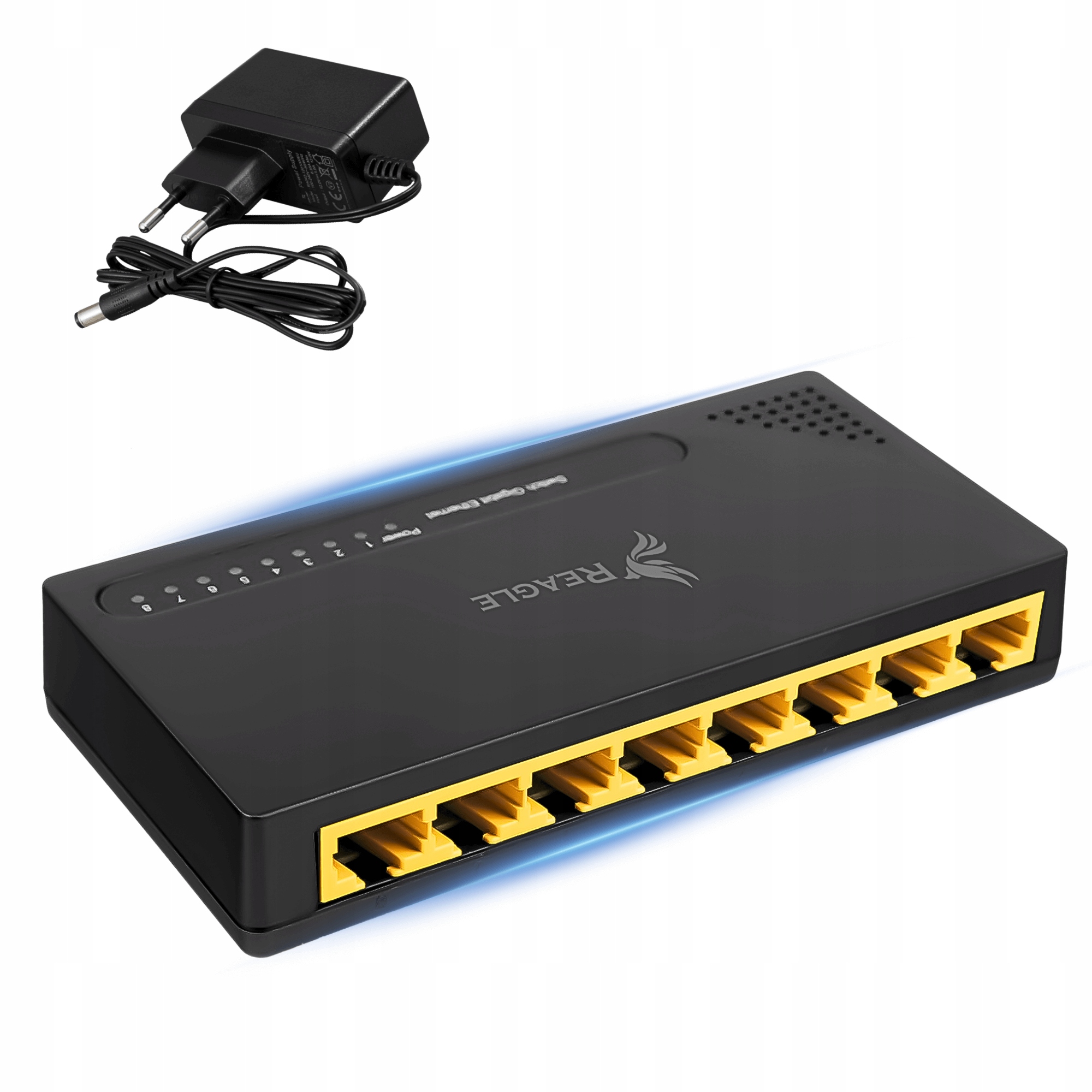 Wiele portów RJ45 – Łatwe podłączenie wielu urządzeń