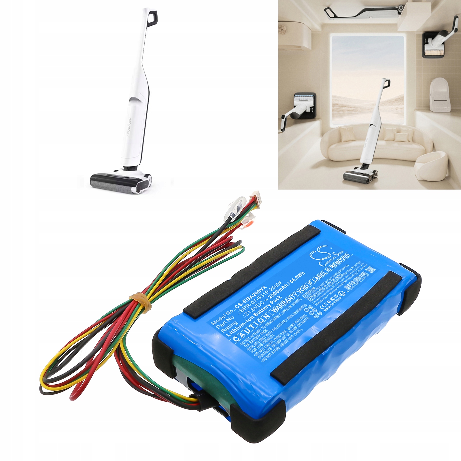 Akumulator Bateria Typ BRR-07-6S1P-2500F do Roborock A20 Air A20 Flexi Lite – Wydajność i niezawodność