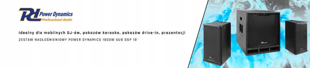 Procesor DSP z 3 ustawieniami wstępnymi dla optymalnego dźwięku