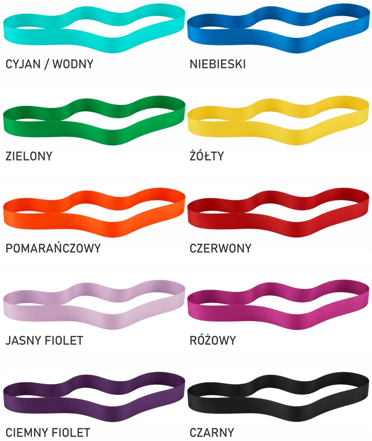 Kolor i motyw – Niebieska szarfa w neonowym stylu