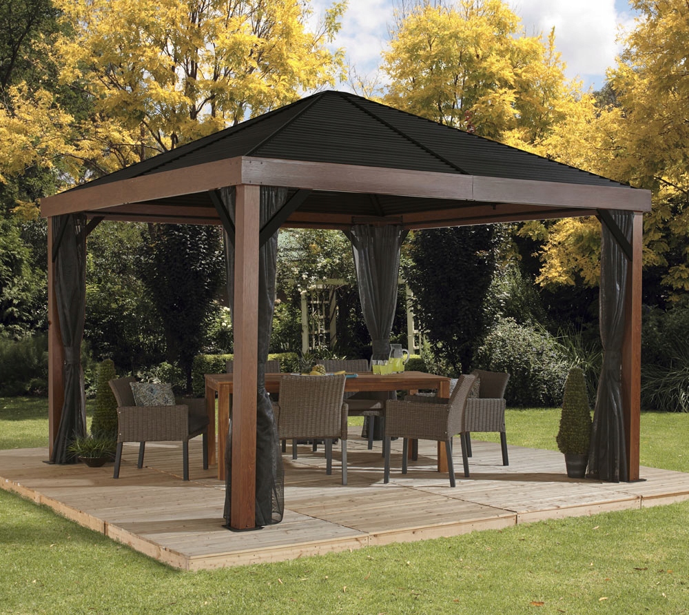 Pawilon Aluminiowy Valencia 12x12 – Elegancja i funkcjonalność w Twoim ogrodzie