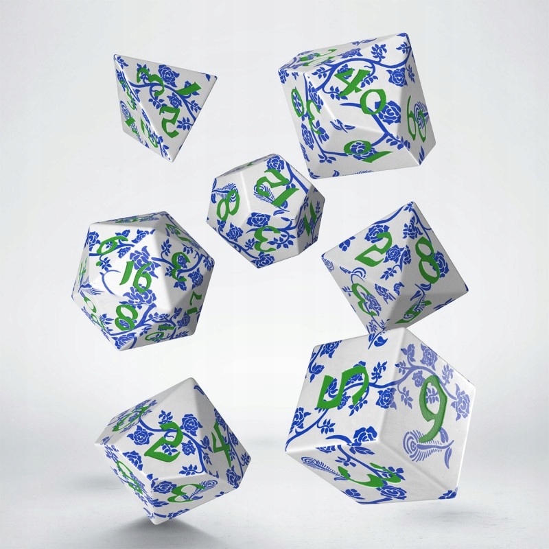 Zestaw Kości Full Art: Porcelana – Piękno i funkcjonalność w jednym