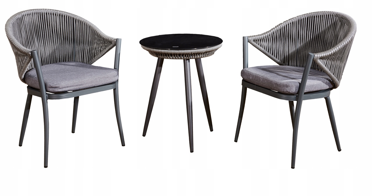 Meble balkonowe z aluminium BREVE – Elegancja i komfort na świeżym powietrzu