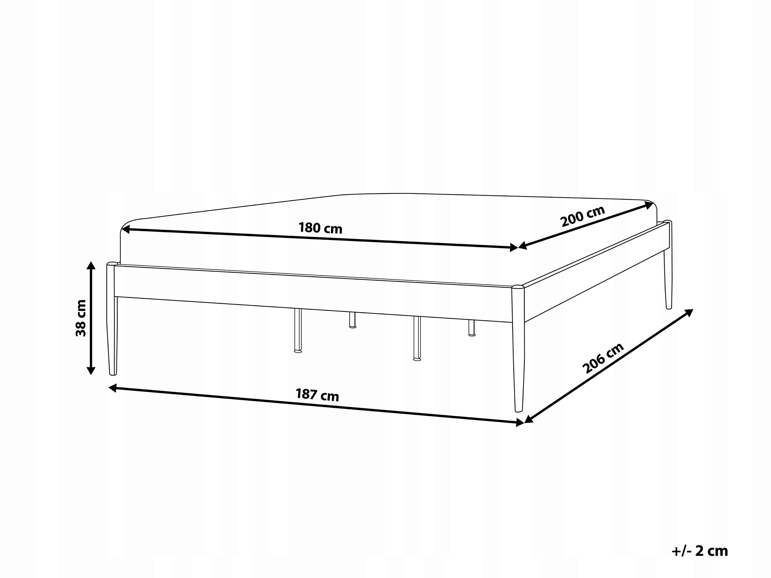 Powierzchnia spania 180x200 cm – idealne dla par