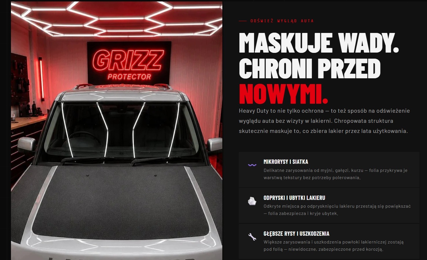 Dlaczego warto wybrać powłokę GRIZZ HeavyDuty?