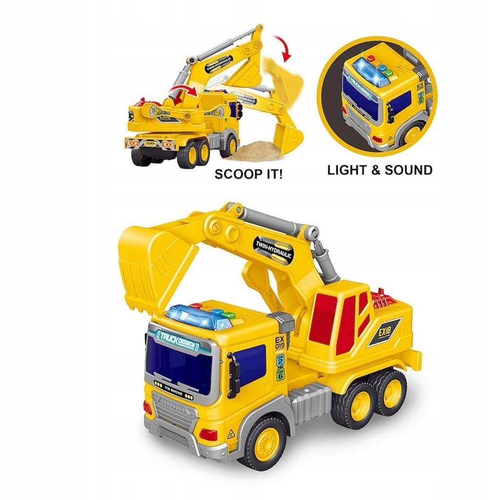 Scenariusze zabawy z koparką – kreatywność na placu budowy