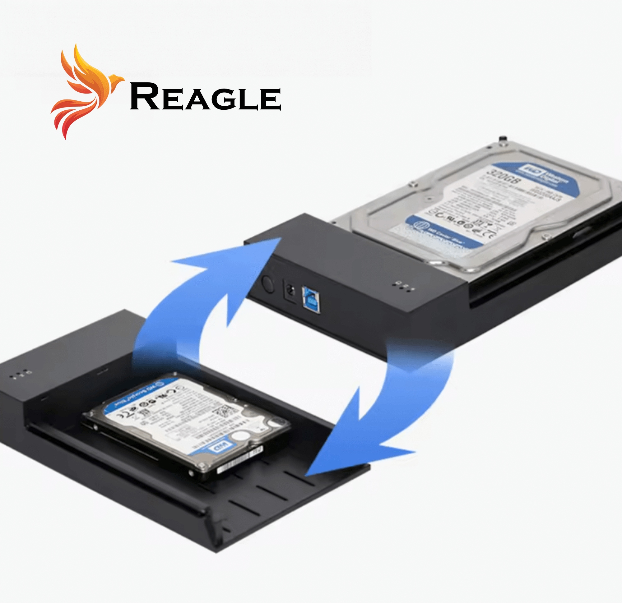 Obsługa dysków HDD i SSD – Wygodne połączenie dla różnych rozmiarów
