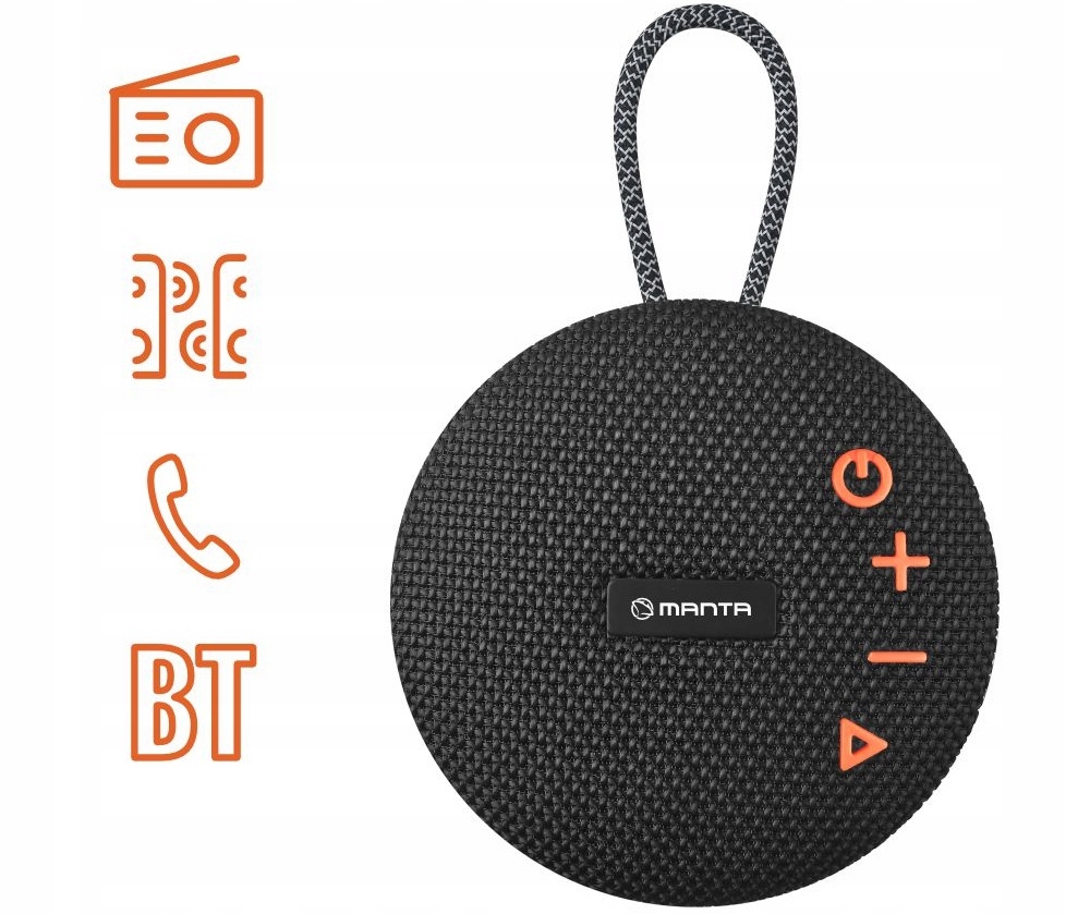 Funkcje głośnika Bluetooth Manta SPK02GO