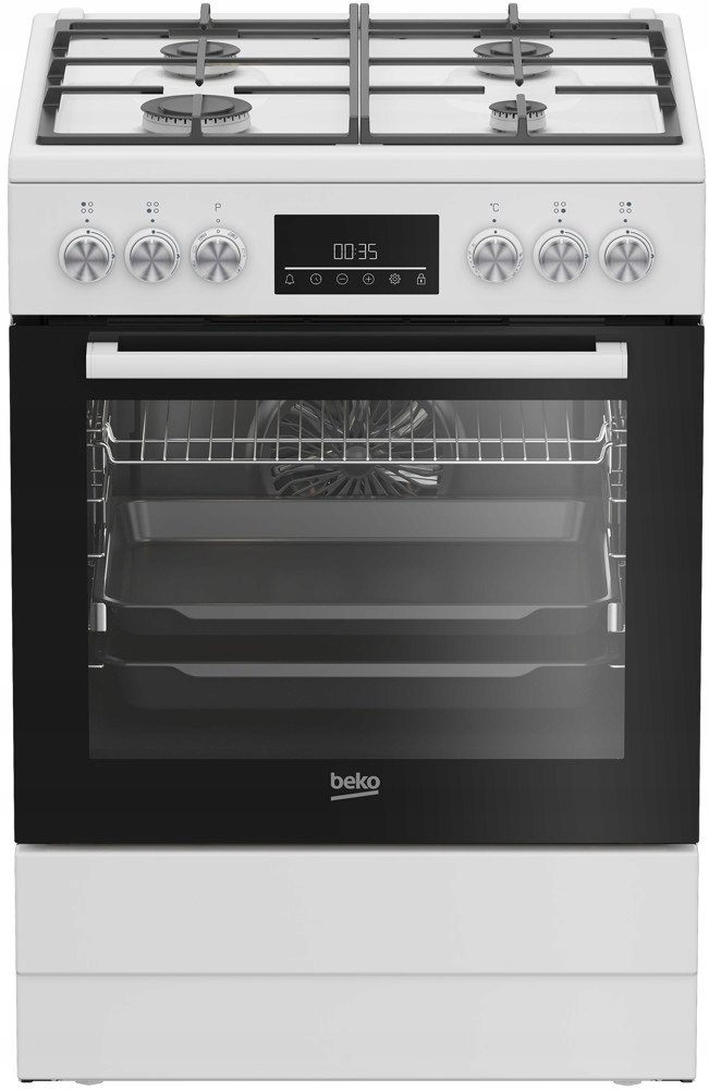 Kuchenka Beko FBM 62330GWDTN – Wydajność i nowoczesność w Twojej kuchni