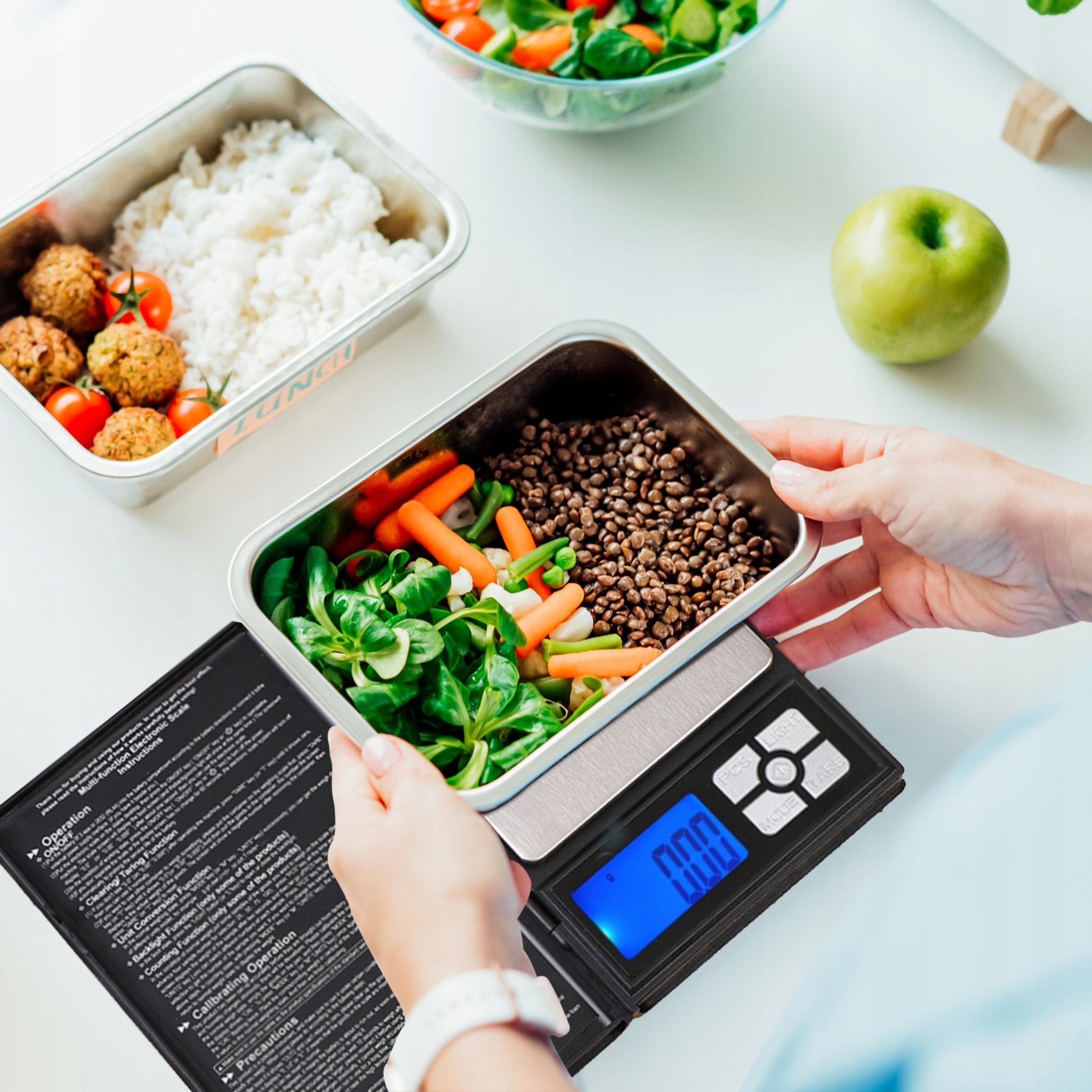 Wysoka dokładność pomiaru – 0,01 g do 500 g
