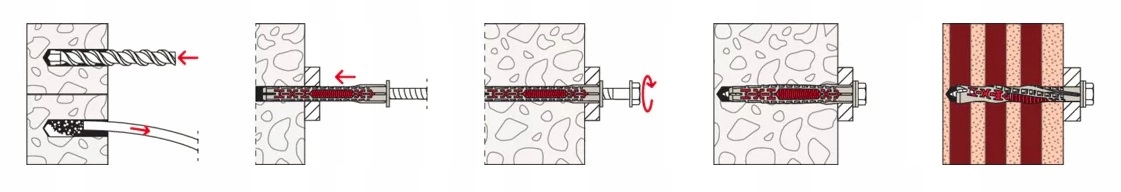 Łatwy montaż dzięki wstępnie zamontowanej śrubie