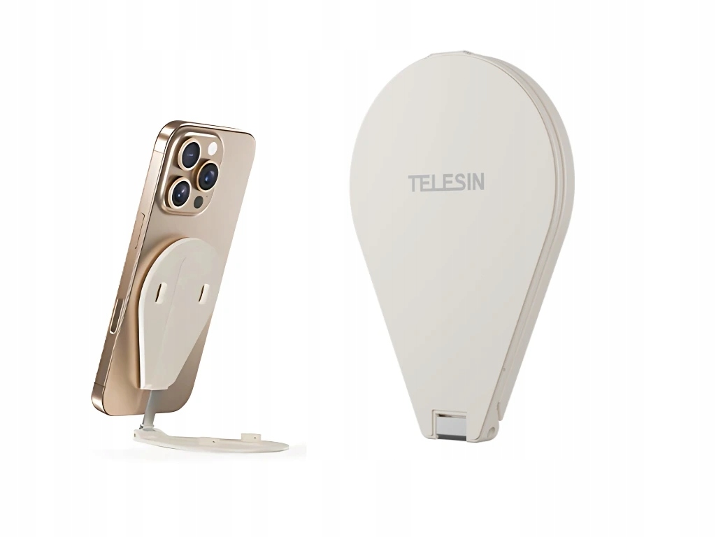 TELESIN Wysuwany Biurkowy MagSafe Magnetyczny uchwyt na telefon – Stylowy i funkcjonalny
