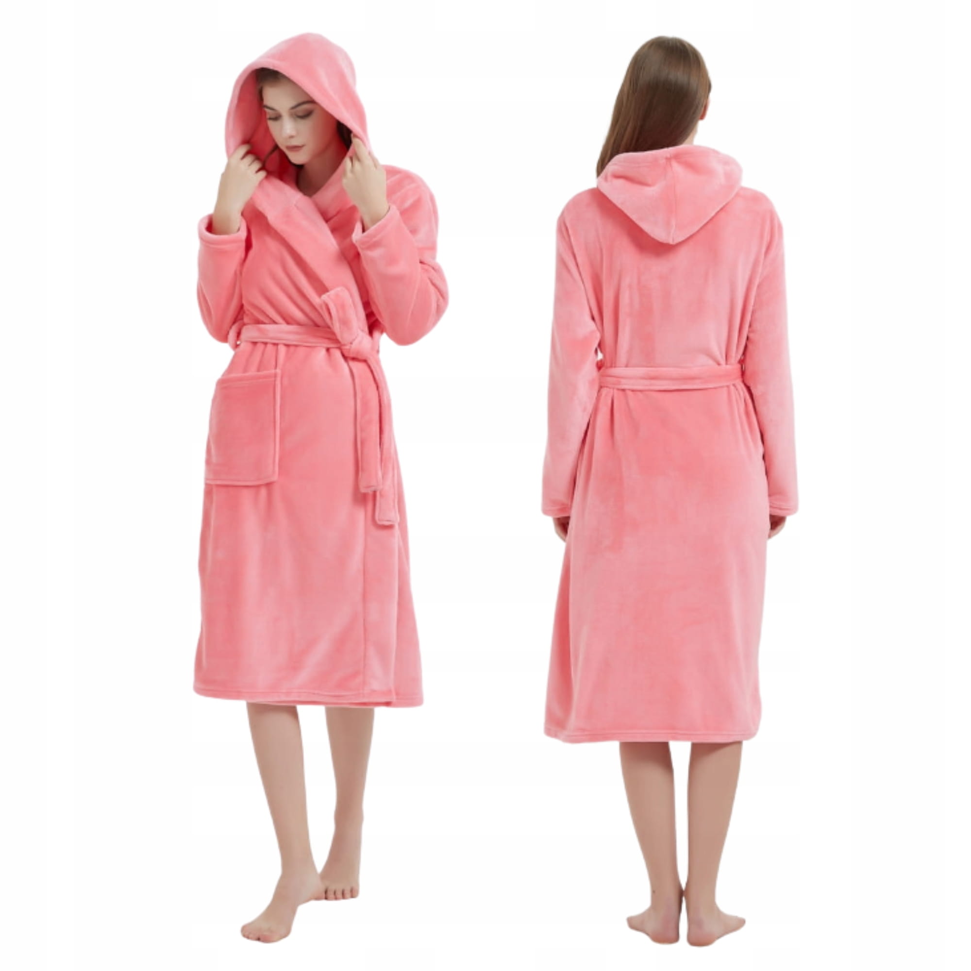 Szlafrok Mikrofibra z Kapturem S/M Carlo Arbuz – Komfort i styl na co dzień