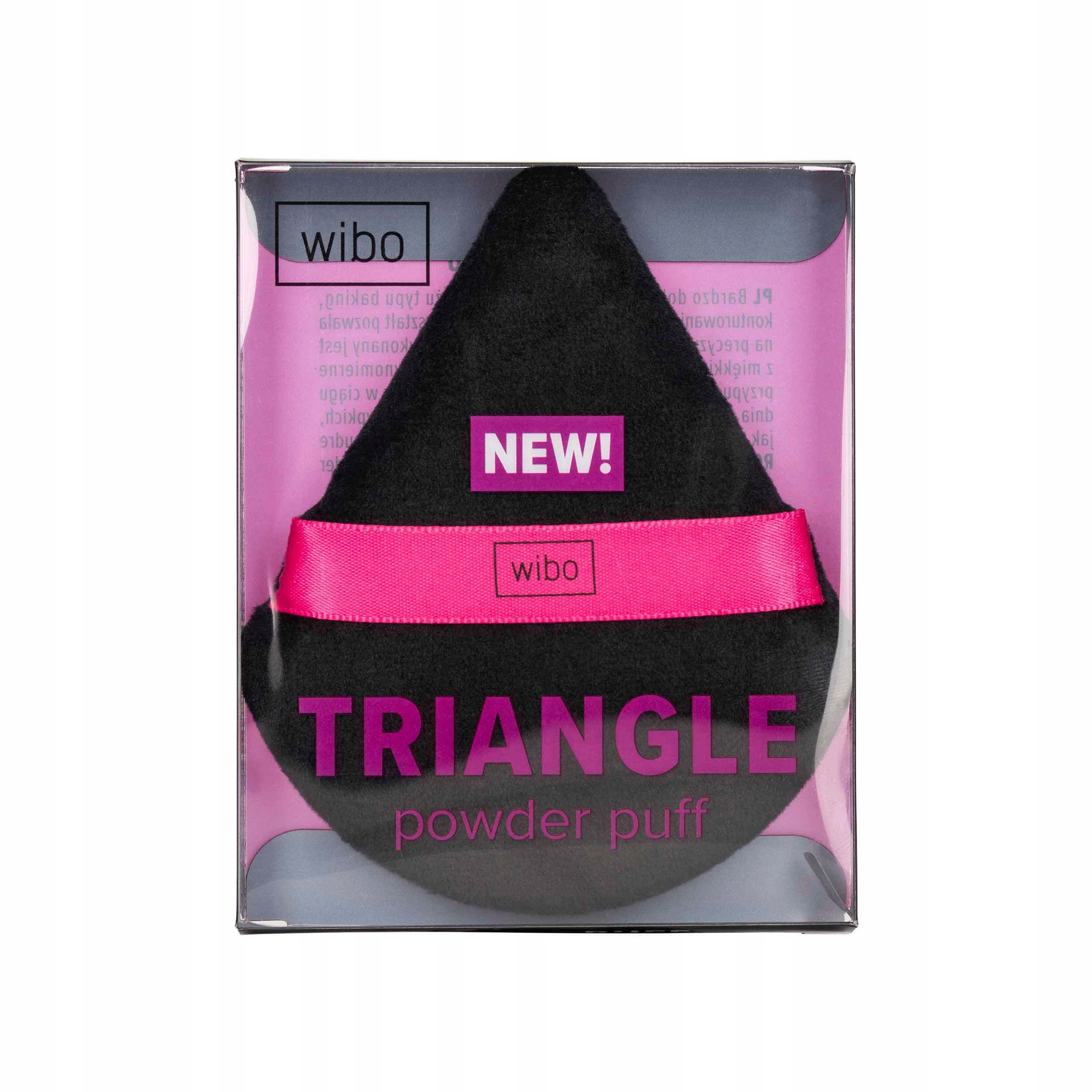 Triangle Powder Puff – Idealny puszek do pudru od Wibo