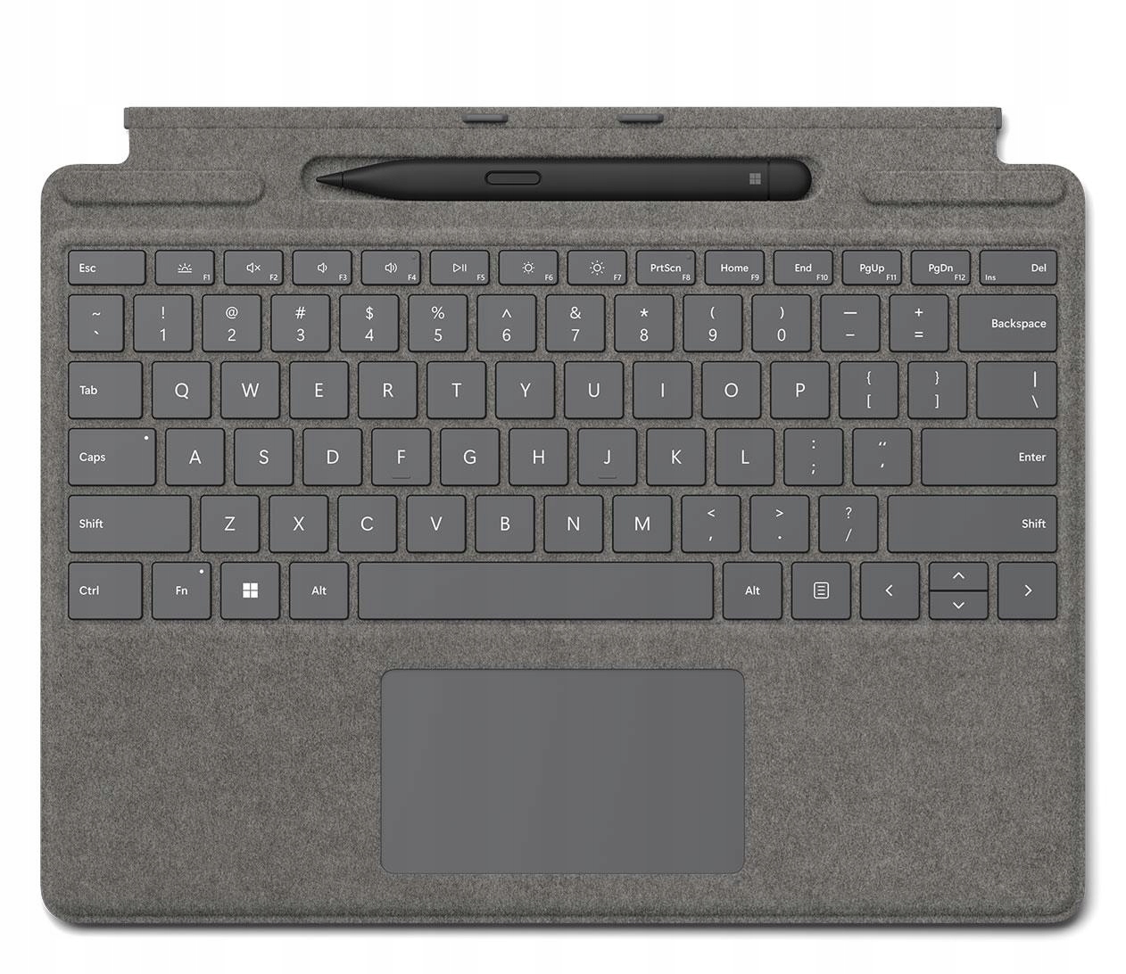 Microsoft Klawiatura do Surface Pro z piórem Slim Pen - Platynowy