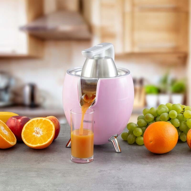 Wyciskarka do cytrusów 2 stożki Kitchencook PRESSPOD ROSE – Idealny wybór dla miłośników świeżych soków