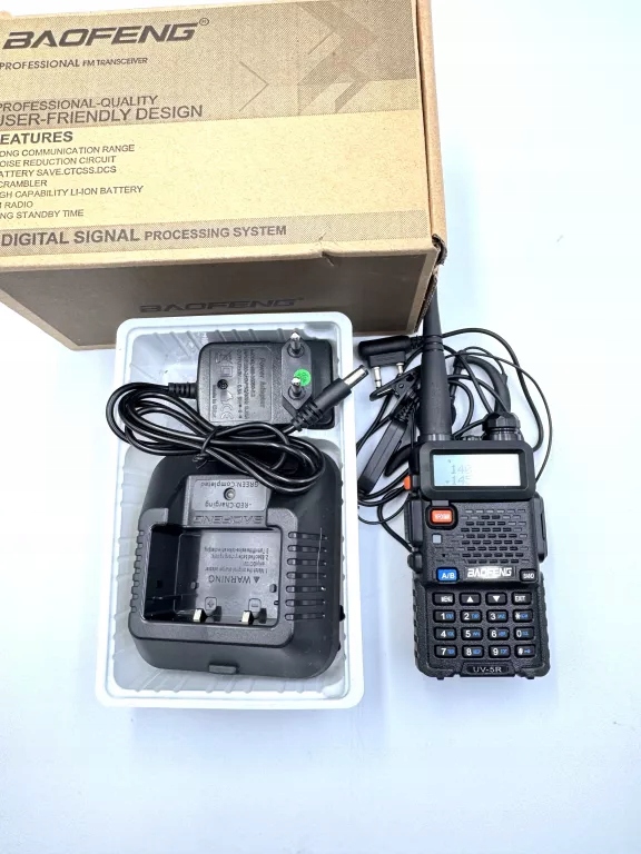 Radiotelefon PMR Baofeng UV-5R 8W – Profesjonalne radio do komunikacji