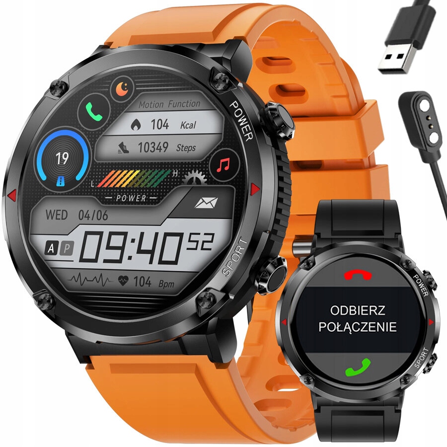 Smartwatch Gravity GT21-2 – Twój osobisty asystent zdrowia