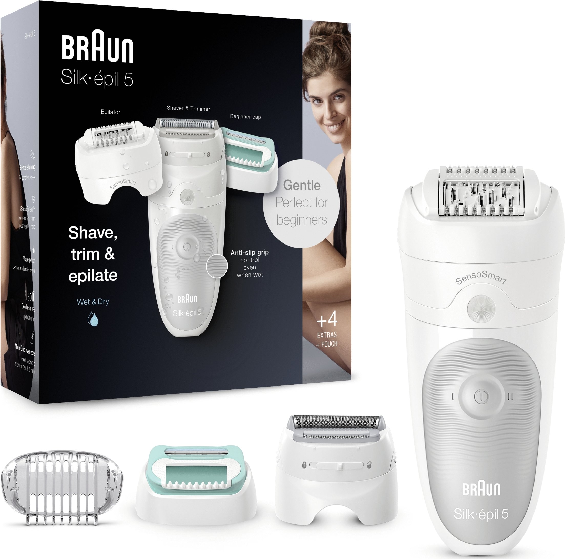 Braun Epiliatorius BRAUN SES5625 – Doskonały wybór dla gładkiej skóry
