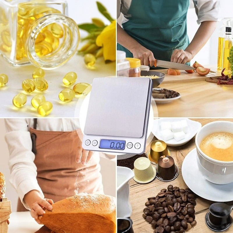 Maksymalne obciążenie 500g z dokładnością 0,01g