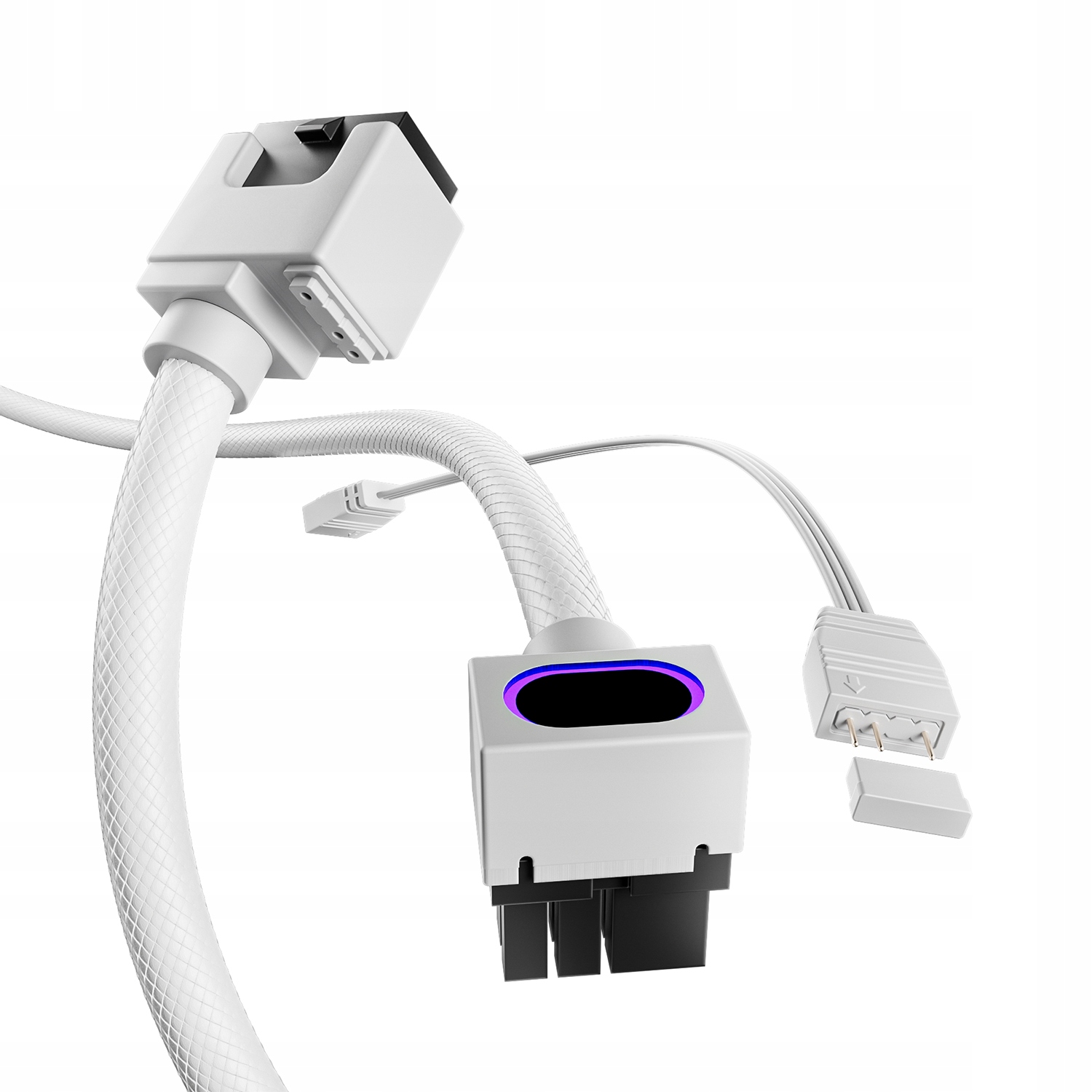 Przewód przedłużacz do karty graficznej 8 Pin TYP B Asiahorse Hydrus ARGB – Wydajność i estetyka w jednym