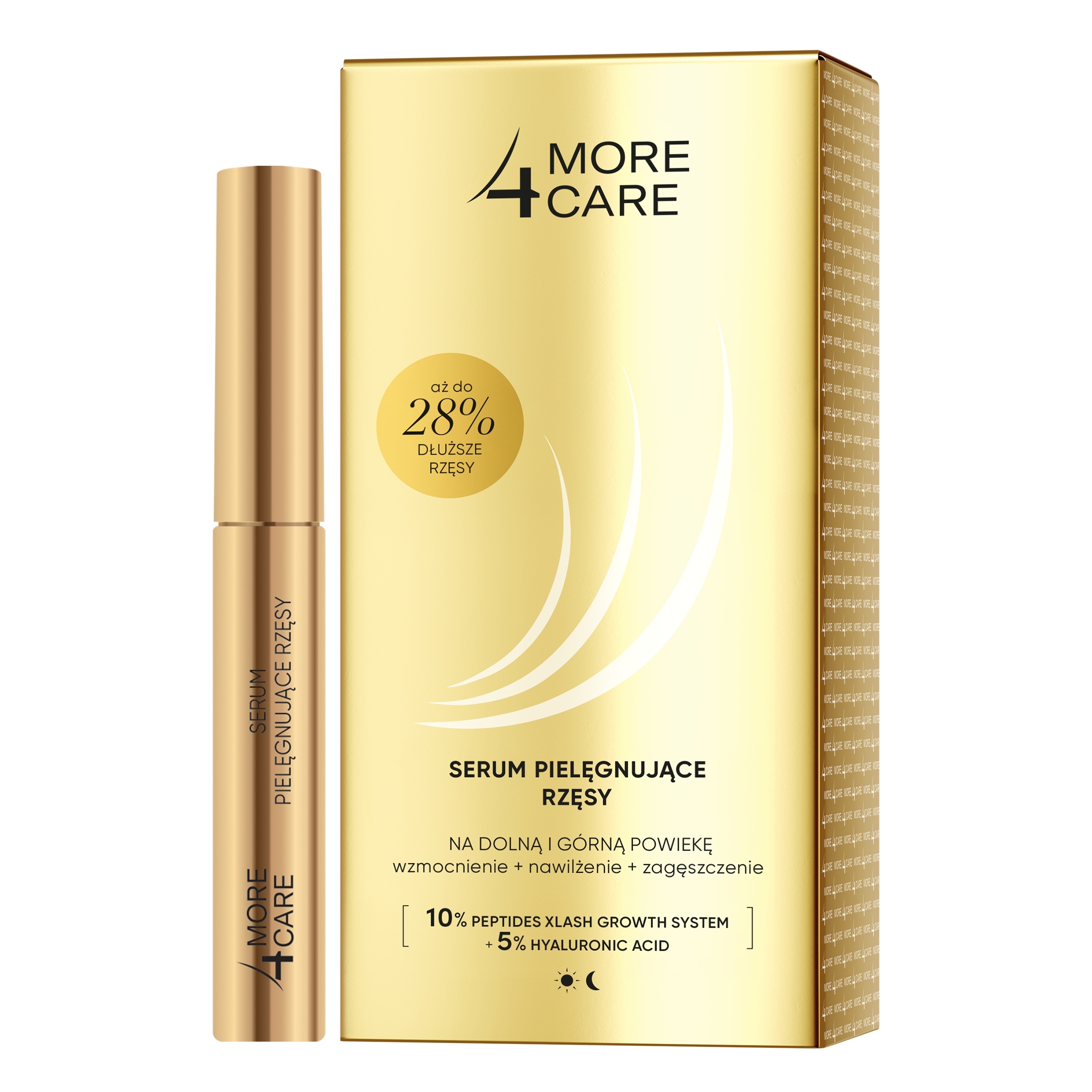 More4Care Serum pielęgnujące rzęsy 3ml – Intensywna pielęgnacja dla pięknych rzęs