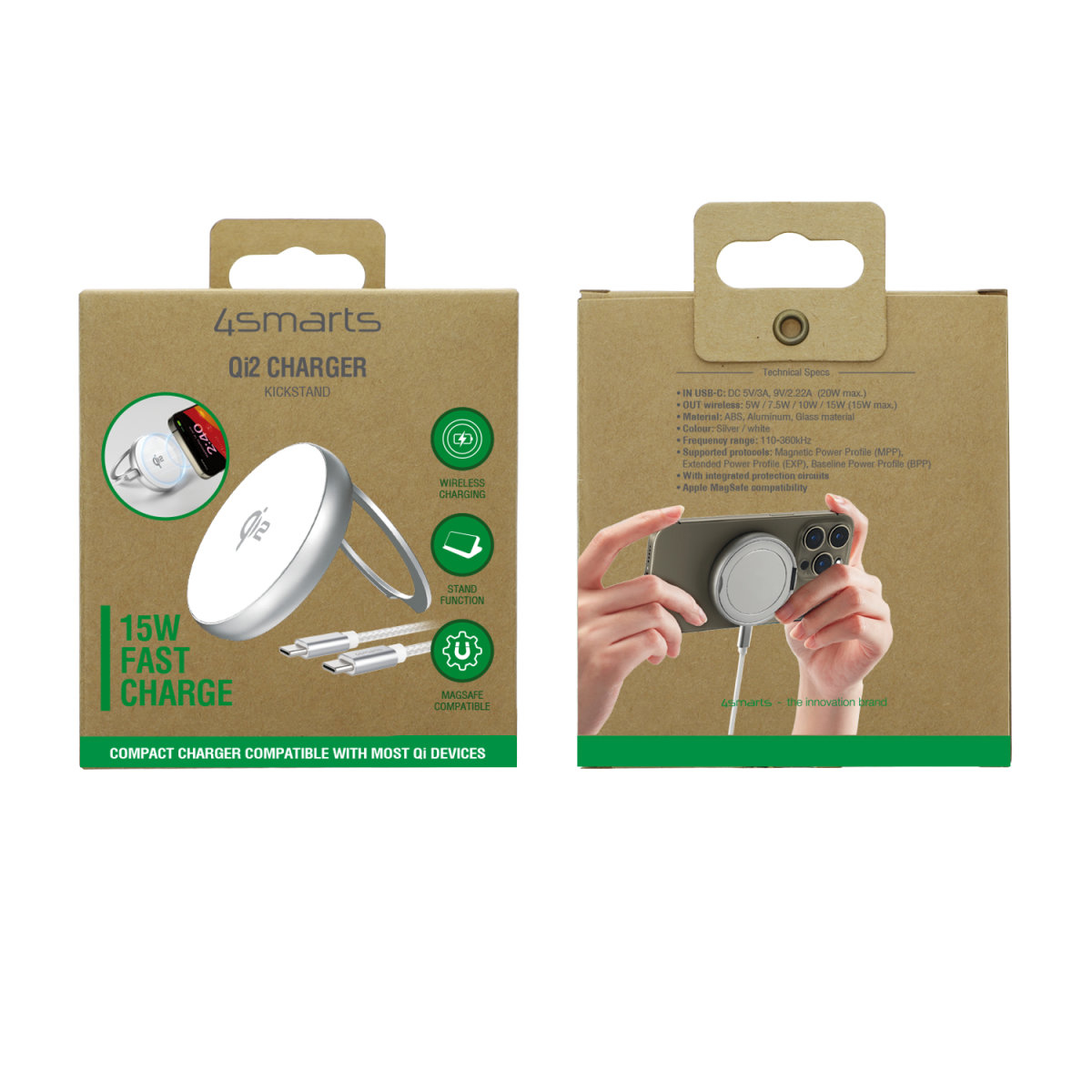 Funkcja podstawki – Wygodne użytkowanie w poziomie i pionie