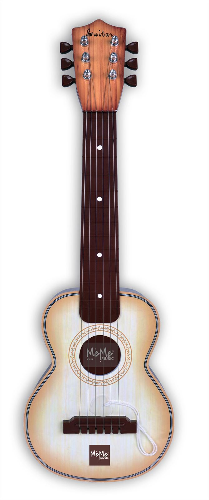 Doskonałe brzmienie dzięki 6 metalowym strunom