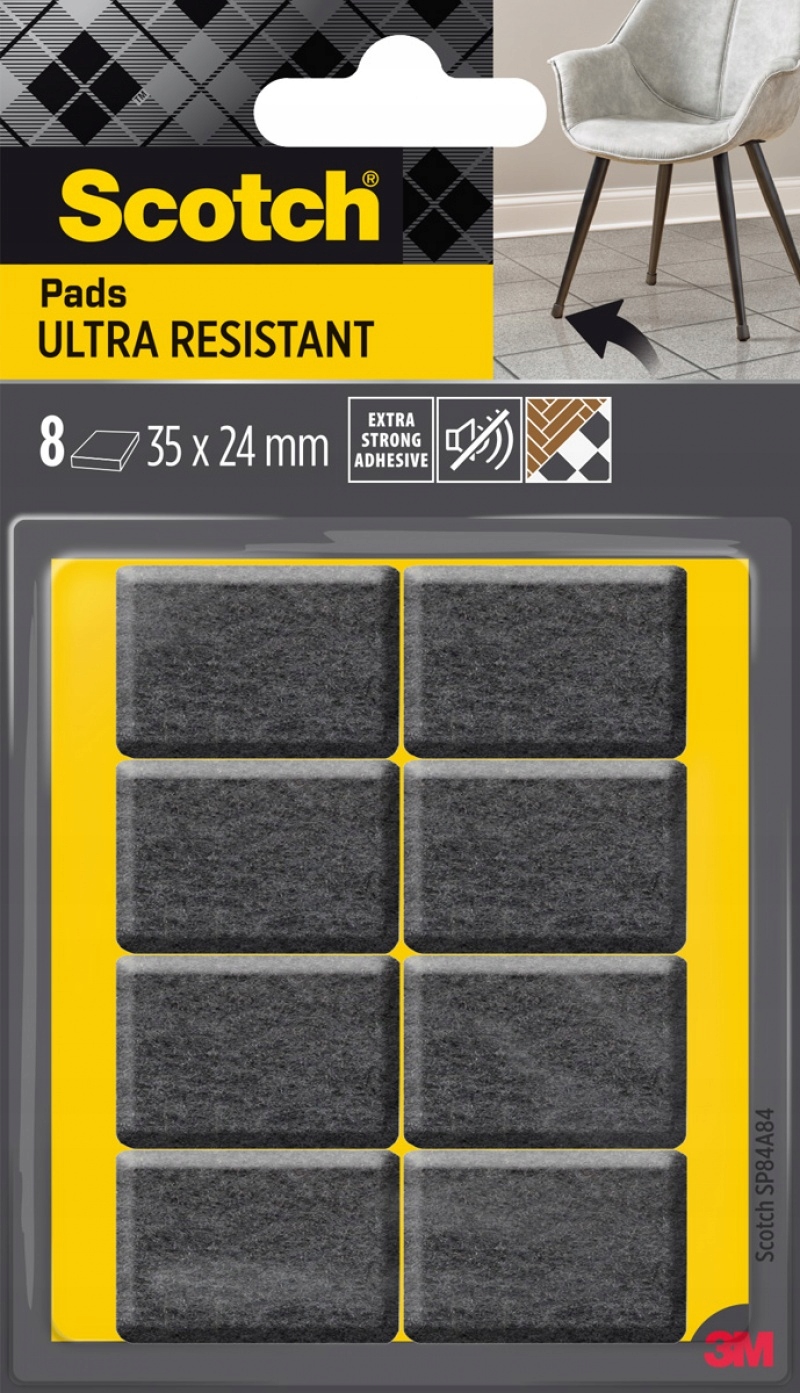 Podkładki przylepne SCOTCH – Ochrona mebli i podłóg w jednym