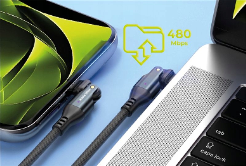 Szybki transfer danych do 480 Mbps – Efektywna synchronizacja i backup