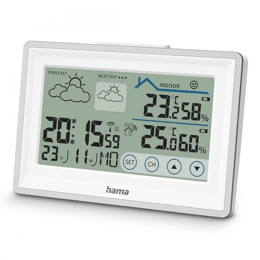 Dwa niezależne budziki z funkcją drzemki