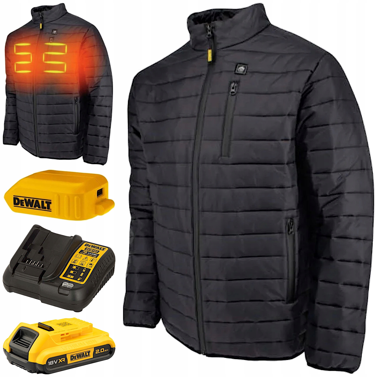 Kurtka Podgrzewana DeWALT DCHJ093D1-M – Komfort i ciepło w trudnych warunkach