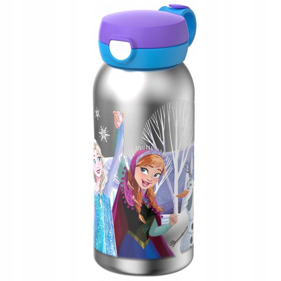 Butelka stalowa Flip Cap Campus 600 ml Frozen Friends – Idealna dla dzieci