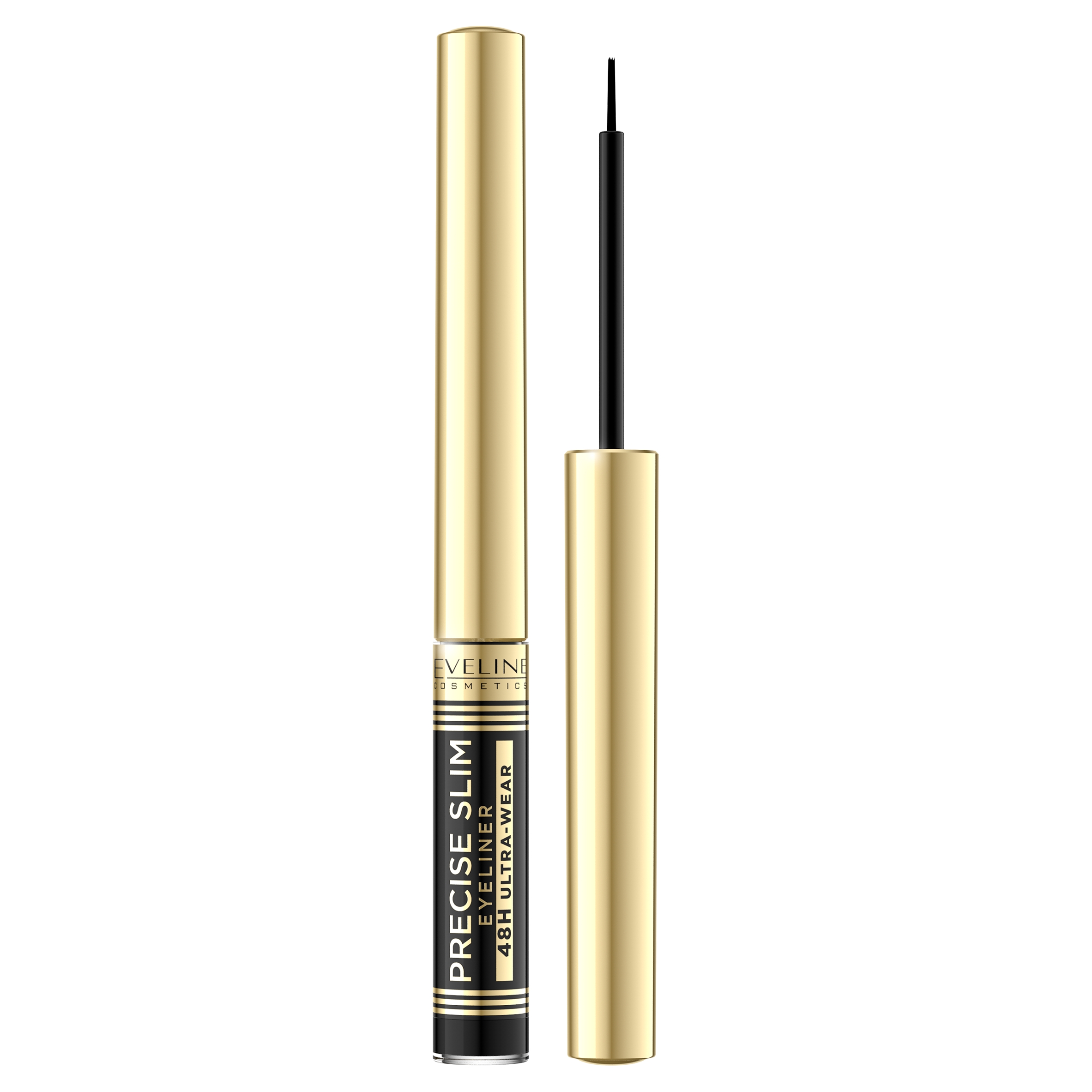 EVELINE Precise Slim Eyeliner do oczu – Perfekcyjna trwałość i precyzja