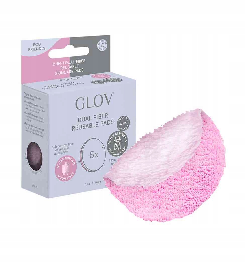 GLOV Dual Fiber Reusable Pads – Wielorazowe płatki kosmetyczne dla zdrowej i pięknej skóry