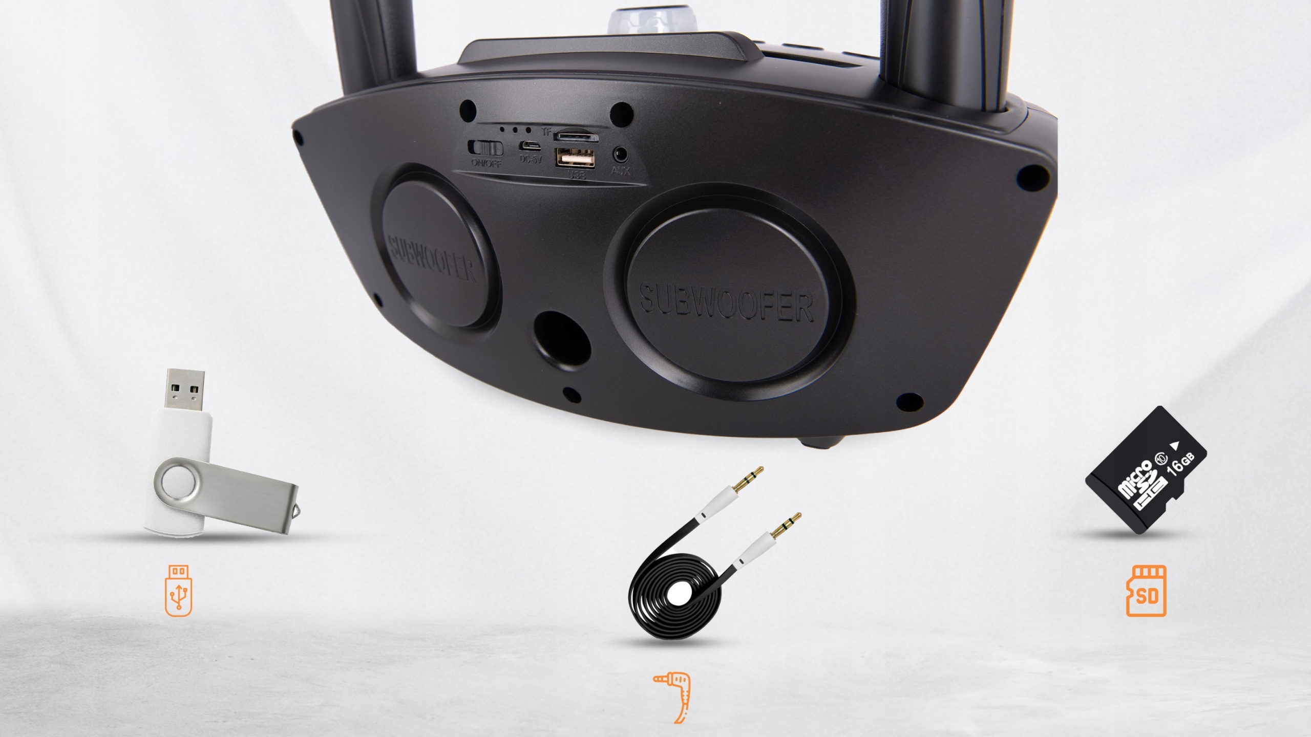 Łatwe połączenie – Bluetooth, USB i karta SD