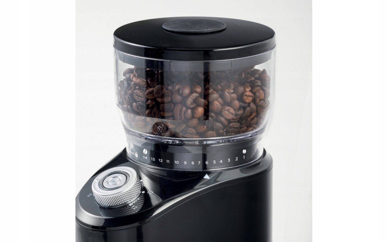 Pojemność zbiornika na ziarna – Miel więcej za jednym razem