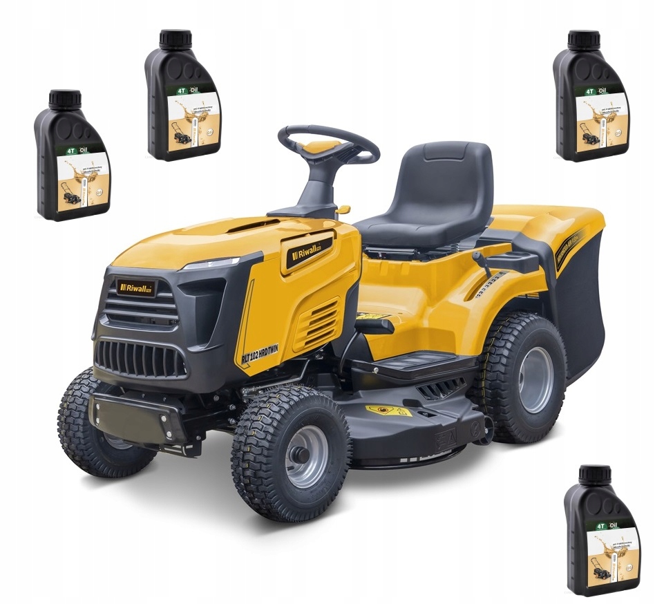 Duży kosz na trawę o pojemności 245 l