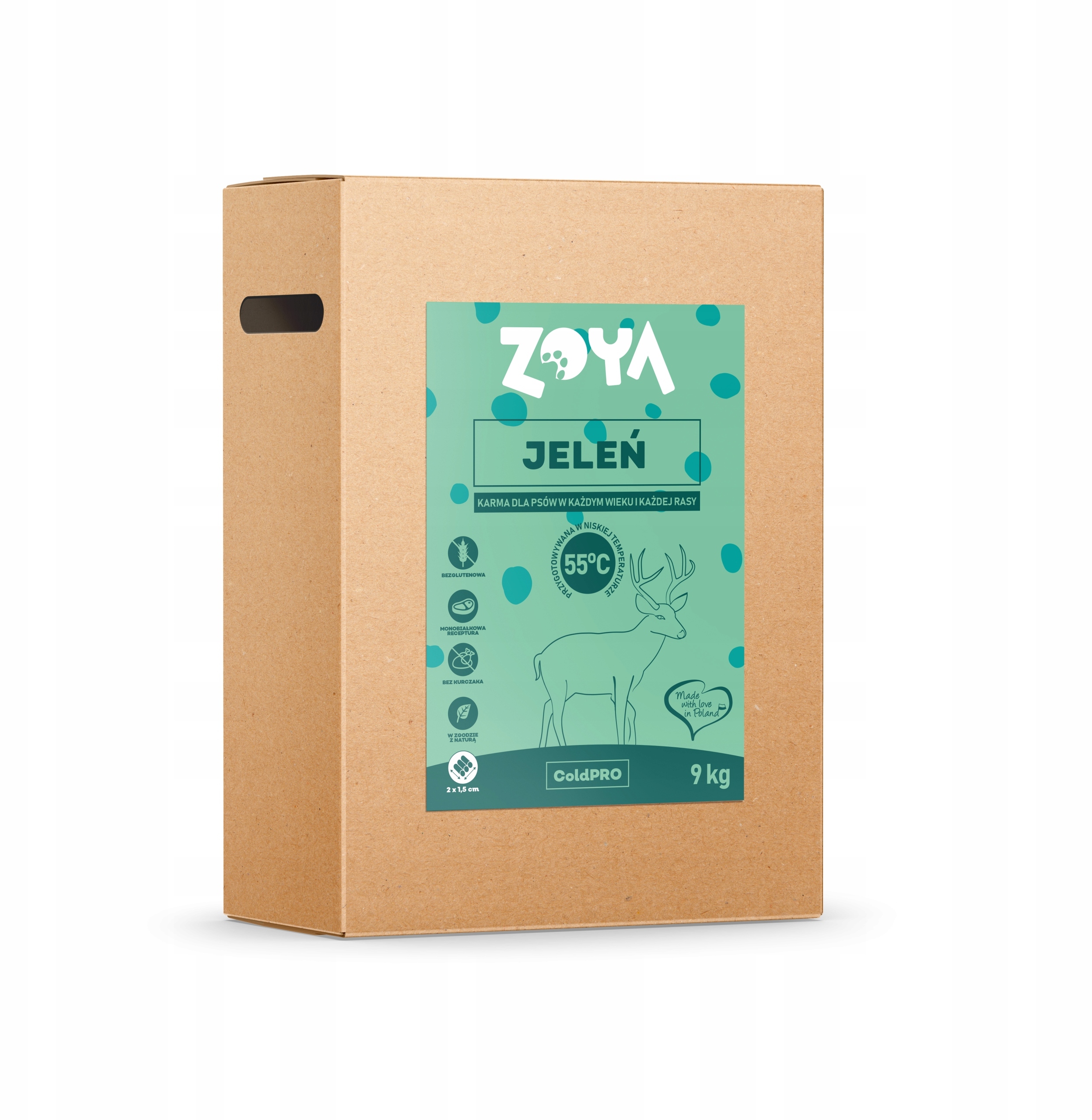 ZOYA COLDPRO Jeleń – Sucha karma dla psa 9kg