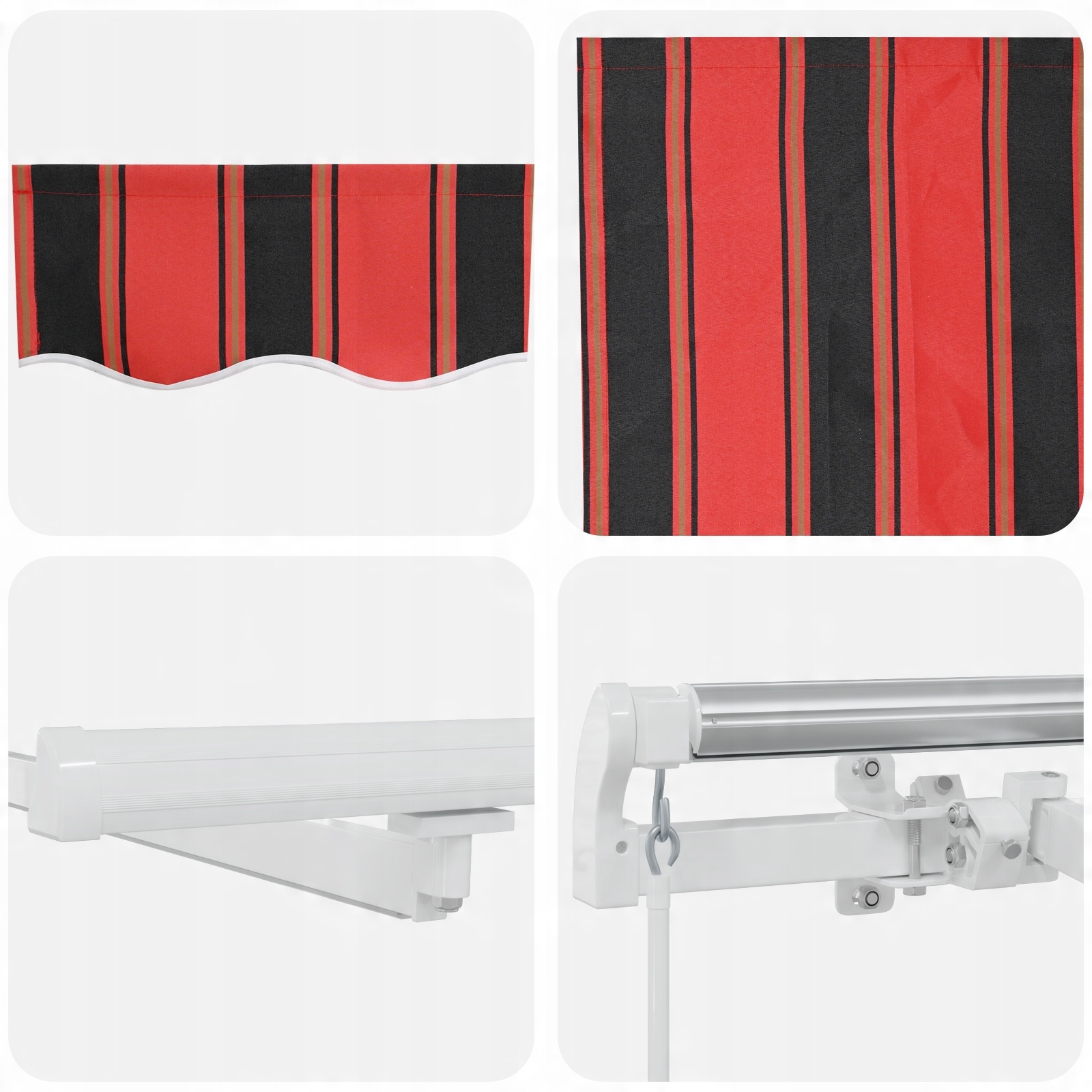 Stylowy design w modnych kolorach pomarańczowym i brązowym