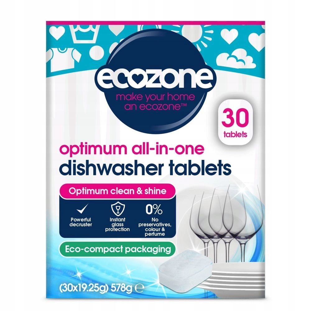Optimum All-in-One Tabletki do zmywarki – Czystość i blask w jednym