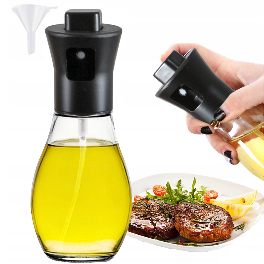 Dozownik szklany atomizer na olej, oliwę, ocet i przyprawy w płynie 200ML BRUNBESTE BB-3190