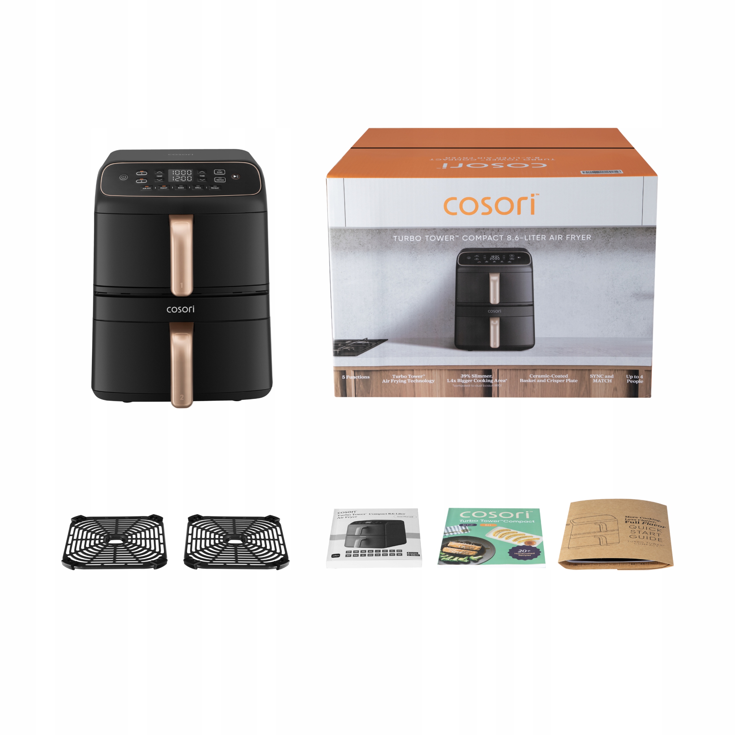 Inteligentne funkcje SYNC i MATCH – Wygodne zarządzanie gotowaniem