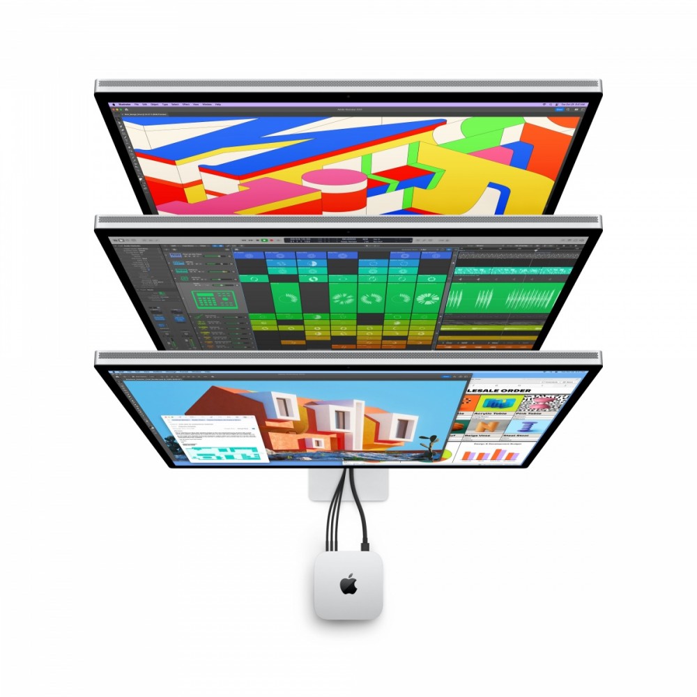 Łączność z portami Thunderbolt, HDMI i Gigabit Ethernet