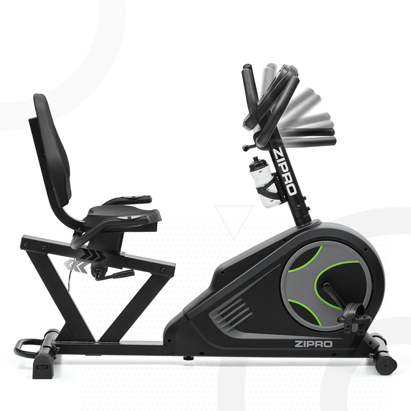 Rower poziomy Glow Zipro regulowana kierownica