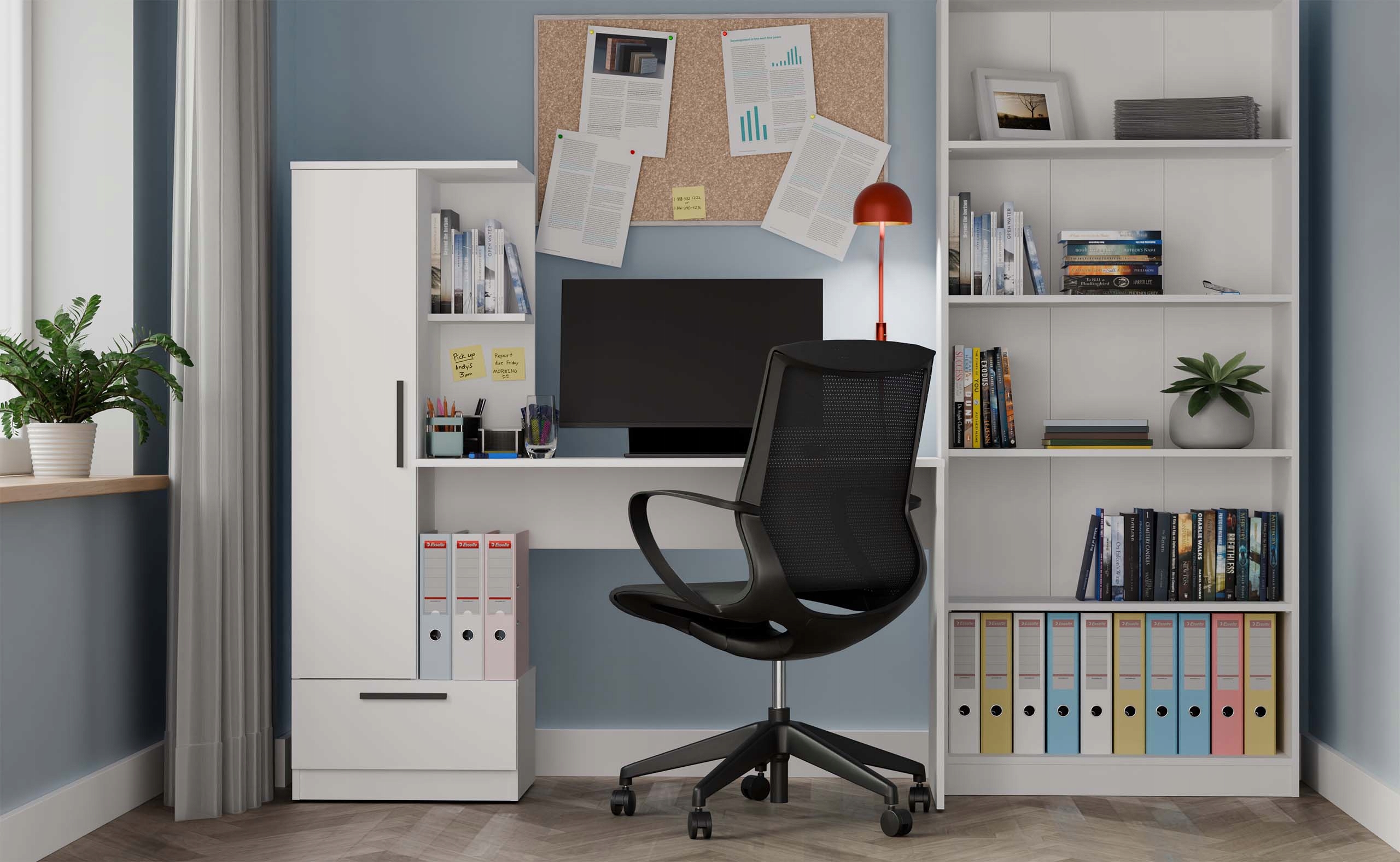 Ergonomiczne miejsce do pracy i nauki