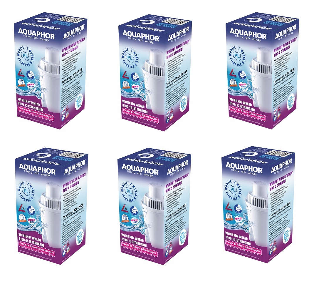 Kompatybilność z dzbankami Aquaphor i innymi producentami