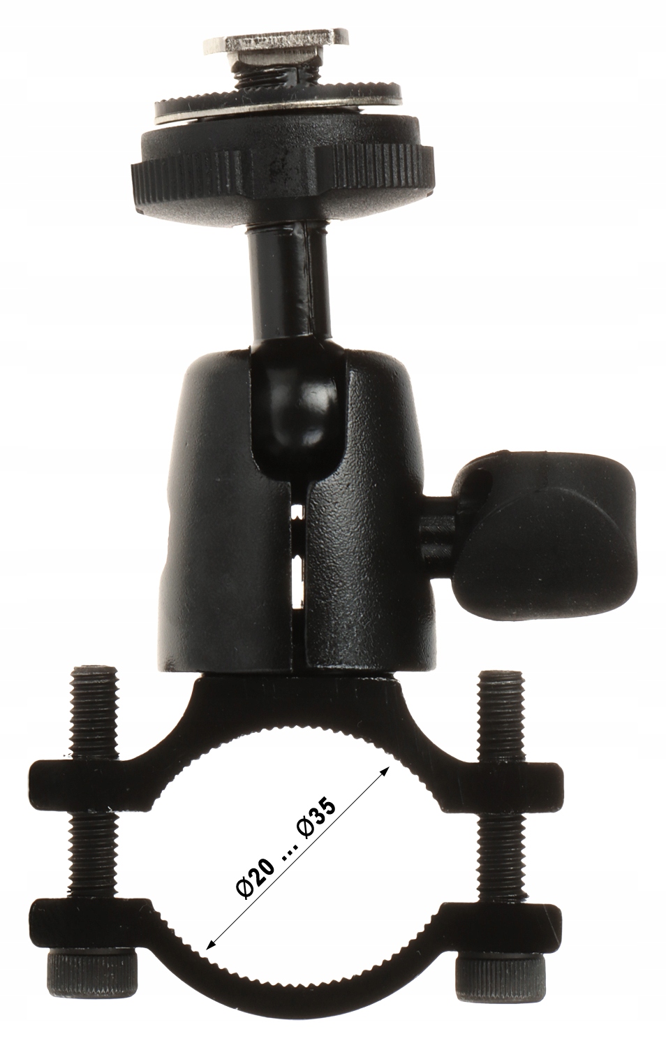 Montaż za pomocą obejmy rurowej